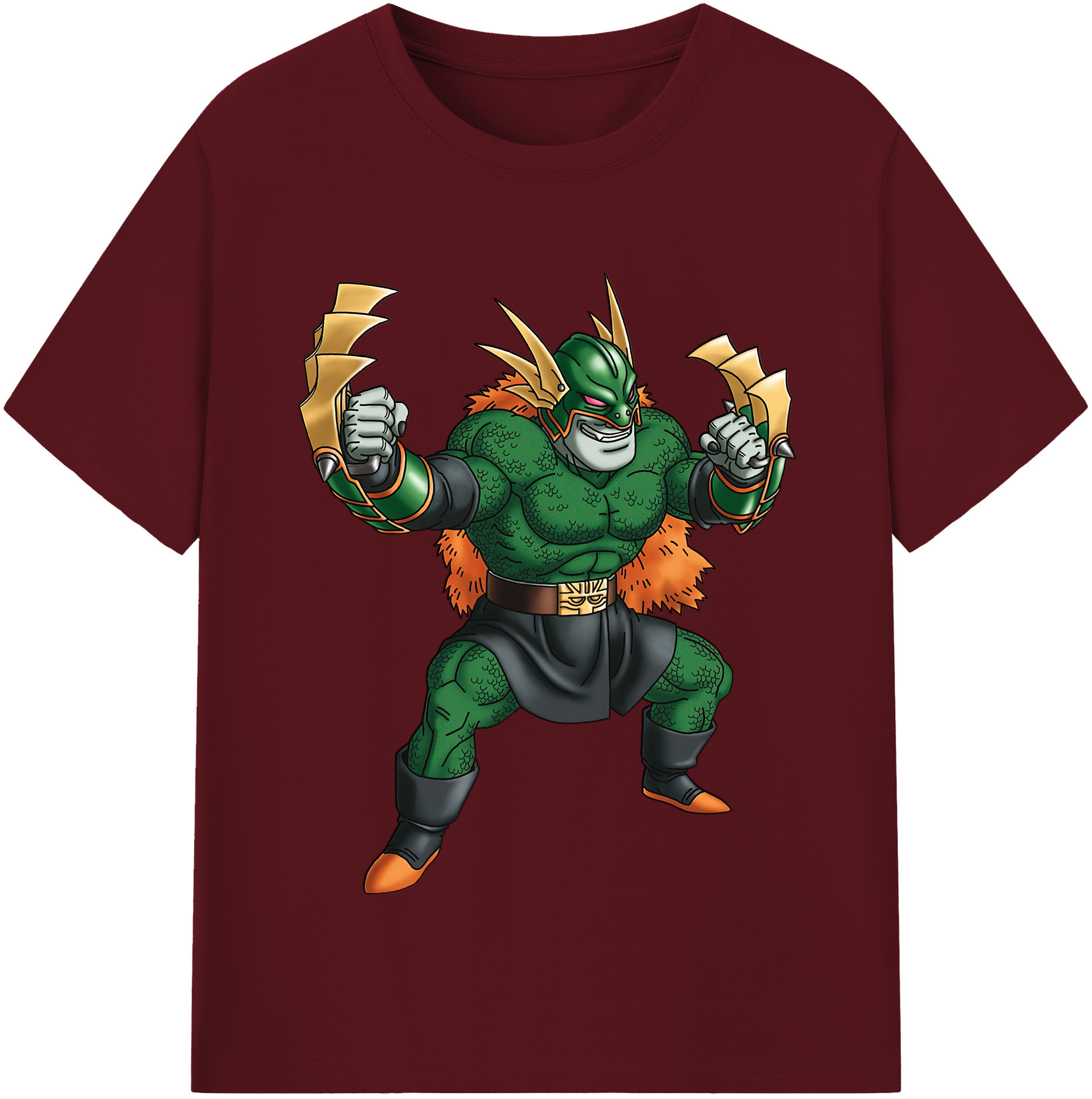 （画像用） ドラゴンクエスト Doragon Kuesuto Dragon Quest 綿100％半袖Tシャツ（フロントプリント）